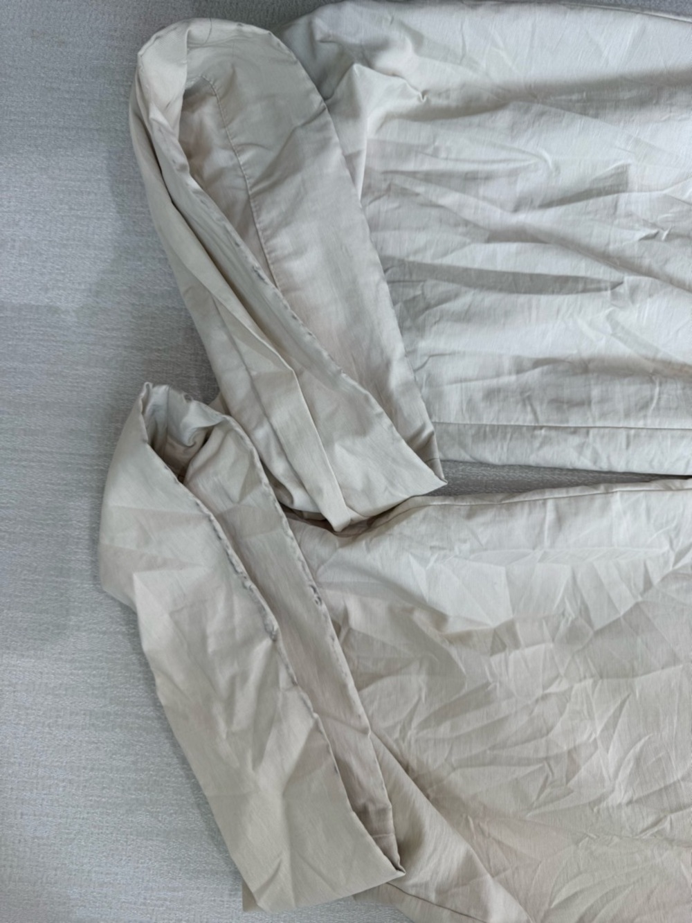 Banana Republic Cream High-Waist Paperbag Pants - Picture 5 of 5